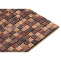 China supply factory cheap products rustic mixed design Hot - melt mosaic tiles